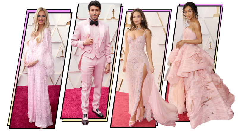 Blush Tones Take Over the Red Carpet at the 2022 Oscars