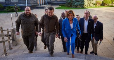 Nancy Pelosi Makes Surprise Visit to Ukraine in Strong Show of U.S. Support