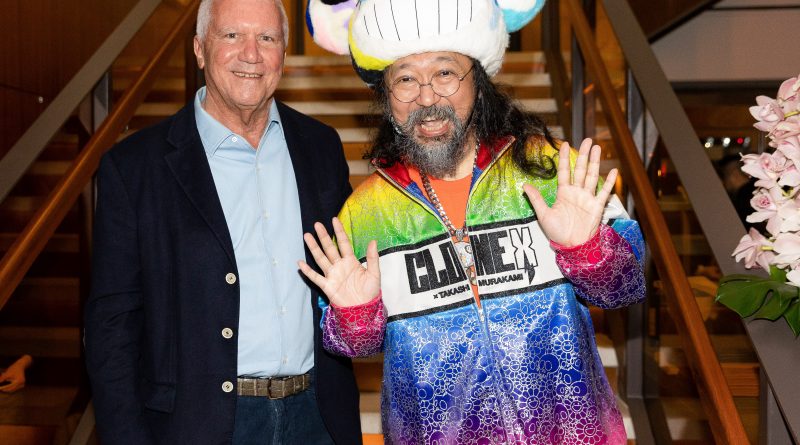 Gagosian Celebrated its Takashi Murakami Exhibition With a Multi-Attraction, NFT-Inspired Party