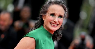 Andie MacDowell’s ‘Euphoria’-Worthy Eye Makeup Was the Star of the Cannes Closing Ceremony