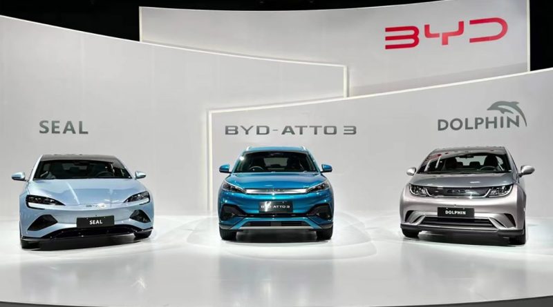 BYD senza freni: entra anche nel mercato giapponese con tre auto elettriche