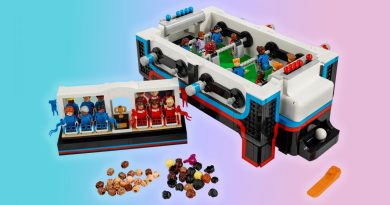 LEGO Calcio Balilla disponibile: funziona davvero, e potete personalizzare le due squadre!