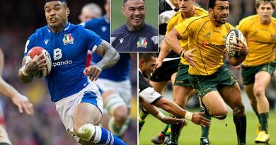 Breaking news: Monty Ioane, nipote dell’ex Wallaby Digby, schiera l’Italia contro l’Australia in un test – Daily Mail