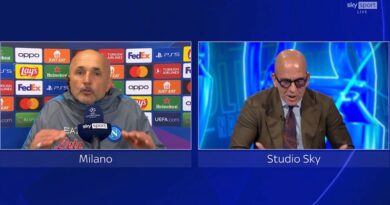 Milan-Napoli, lite Spalletti-Di Canio: “Tu che parli di gesti eclatanti…”