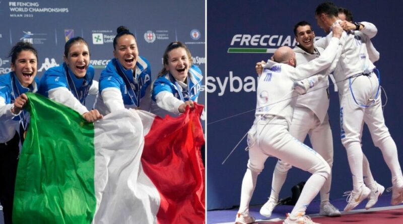 Mondiali di scherma a Milano, dopo il fioretto femminile è campione anche la spada maschile: incubo italiano per la Francia