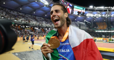 Gianmarco Tamberi ha vinto la medaglia d’oro ai Mondiali di atletica leggera