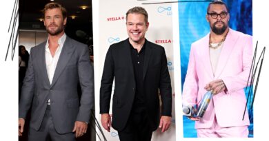 Matt Damon, Chris Hemsworth e Jason Momoa si divertono insieme sulla neve