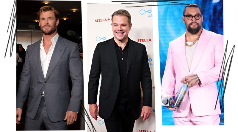 Matt Damon, Chris Hemsworth e Jason Momoa si divertono insieme sulla neve