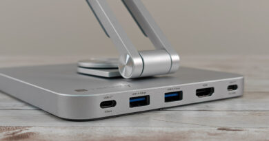 Trasforma il tablet in un PC con il supporto con docking station USB-C di TECHly