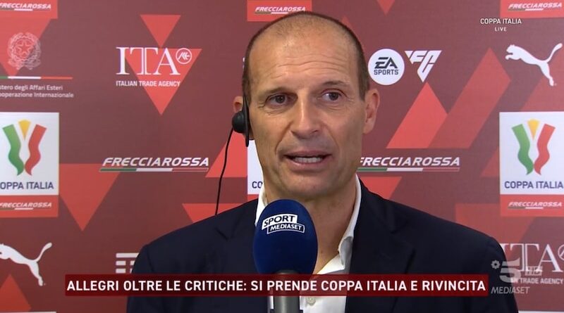 Allegri: “Mi danno tutti fuori dalla Juve…” Poi l’annuncio sul futuro