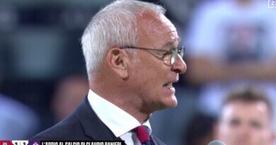 Ranieri, saluto commosso al Cagliari: in campo un discorso da brividi