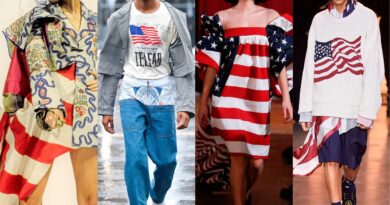 La moda della bandiera americana in passerella, vista dagli stilisti