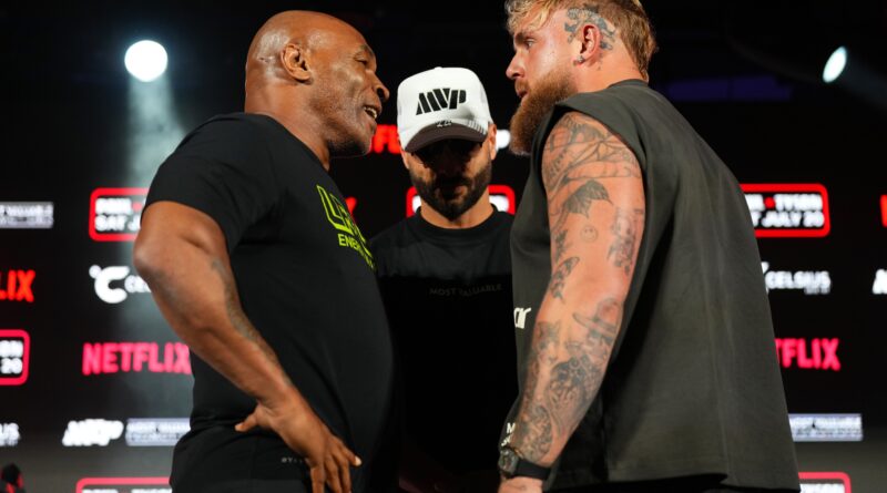 Il problema dell’ulcera di Mike Tyson blocca l’incontro con Jake Paul