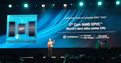 EPYC di 5a generazione: AMD svela Turin con 192 core e 384 thread al Computex 2024