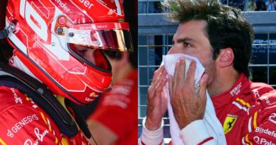 F1, contatto fra Leclerc e Sainz al Gran Premio di Spagna: poi scambio di accuse via radio tra i due piloti Ferrari