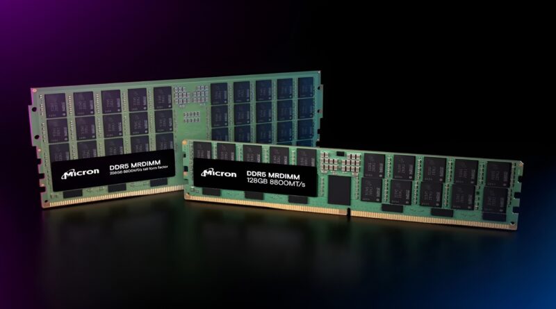 Micron presenta il nuovo standard MRDIMM per server e data center AI