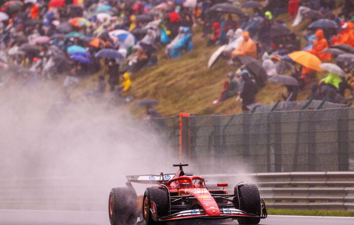 F1: Verstappen il più veloce a Spa, ma la pole è di Leclerc