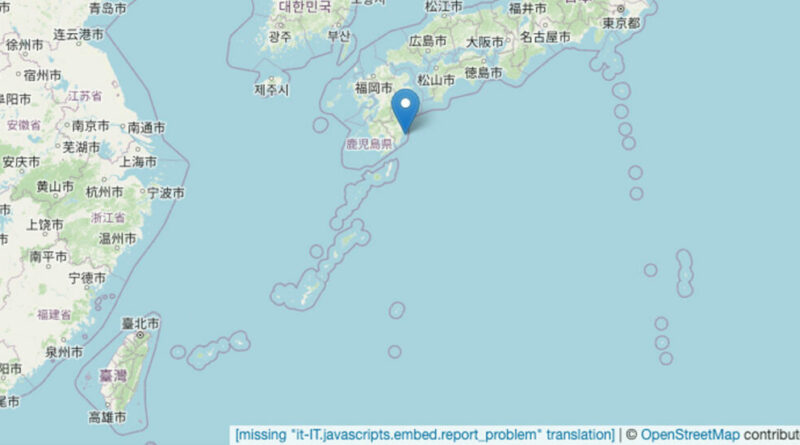 Giappone, scossa di terremoto di magnitudo 7.1 sull’isola di Kyushu. Scatta l’allerta tsunami