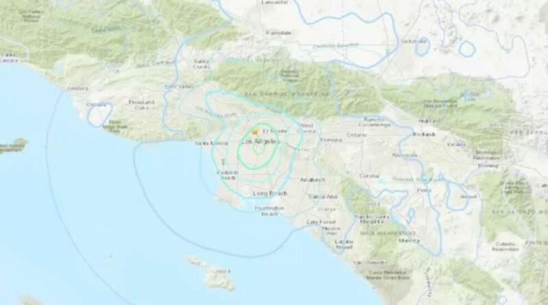 Terremoto a Los Angeles: scossa di magnitudo 4.4 con epicentro vicino al quartiere di Highland Park