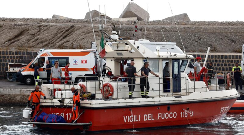 Naufragio bayesiano, recuperato il corpo del quinto disperso