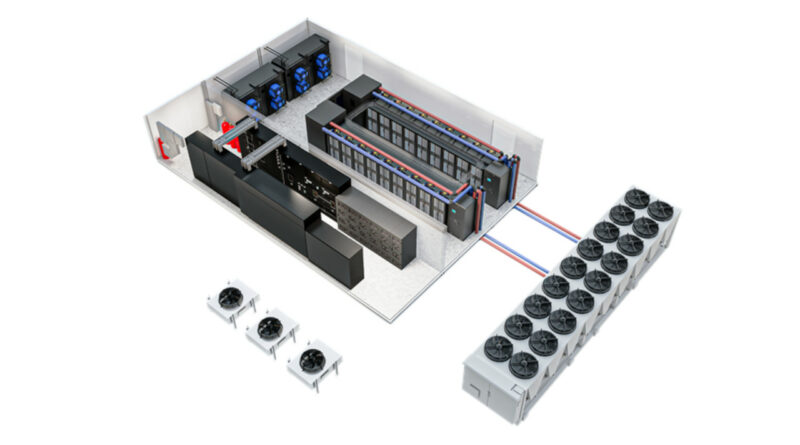 Vertiv MegaMod CoolChip, la soluzione di raffreddamento a liquido per data center modulari prefabbricati