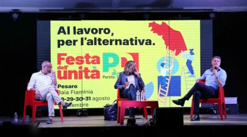 Il Pd accoglie Renzi alla festa di Pesaro. E lui ora fa il “garante” di Elly Schlein: “Non fate fuoco amico su di lei, lasciatela lavorare”