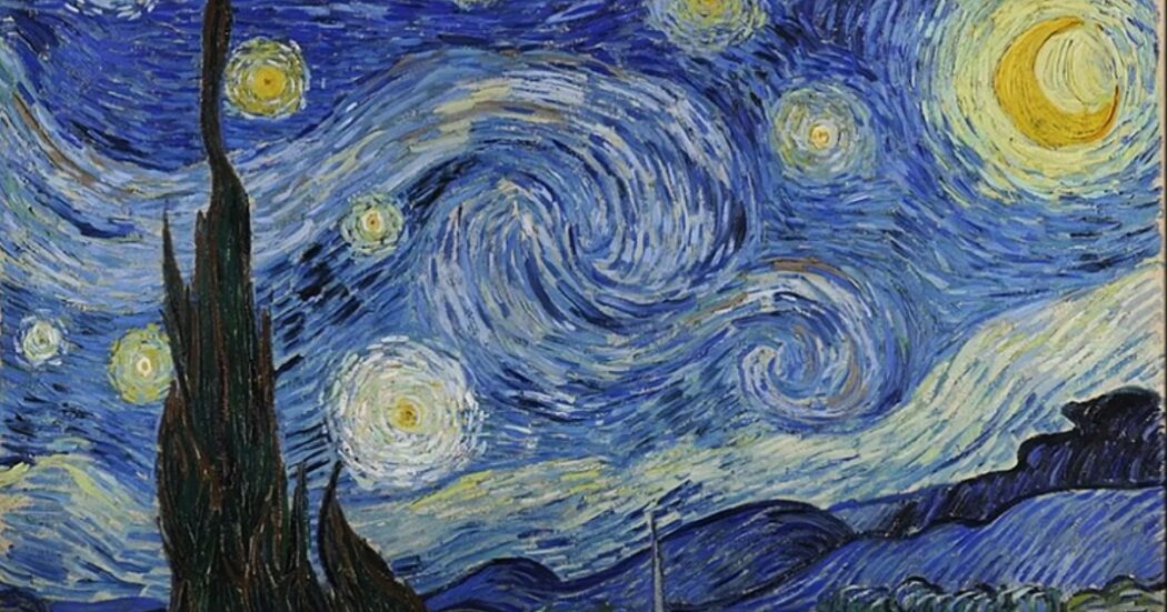 La Notte stellata di Vincent van Gogh riproduce la reale fisica dell’atmosfera. Lo studio su Fisica dei fluidi