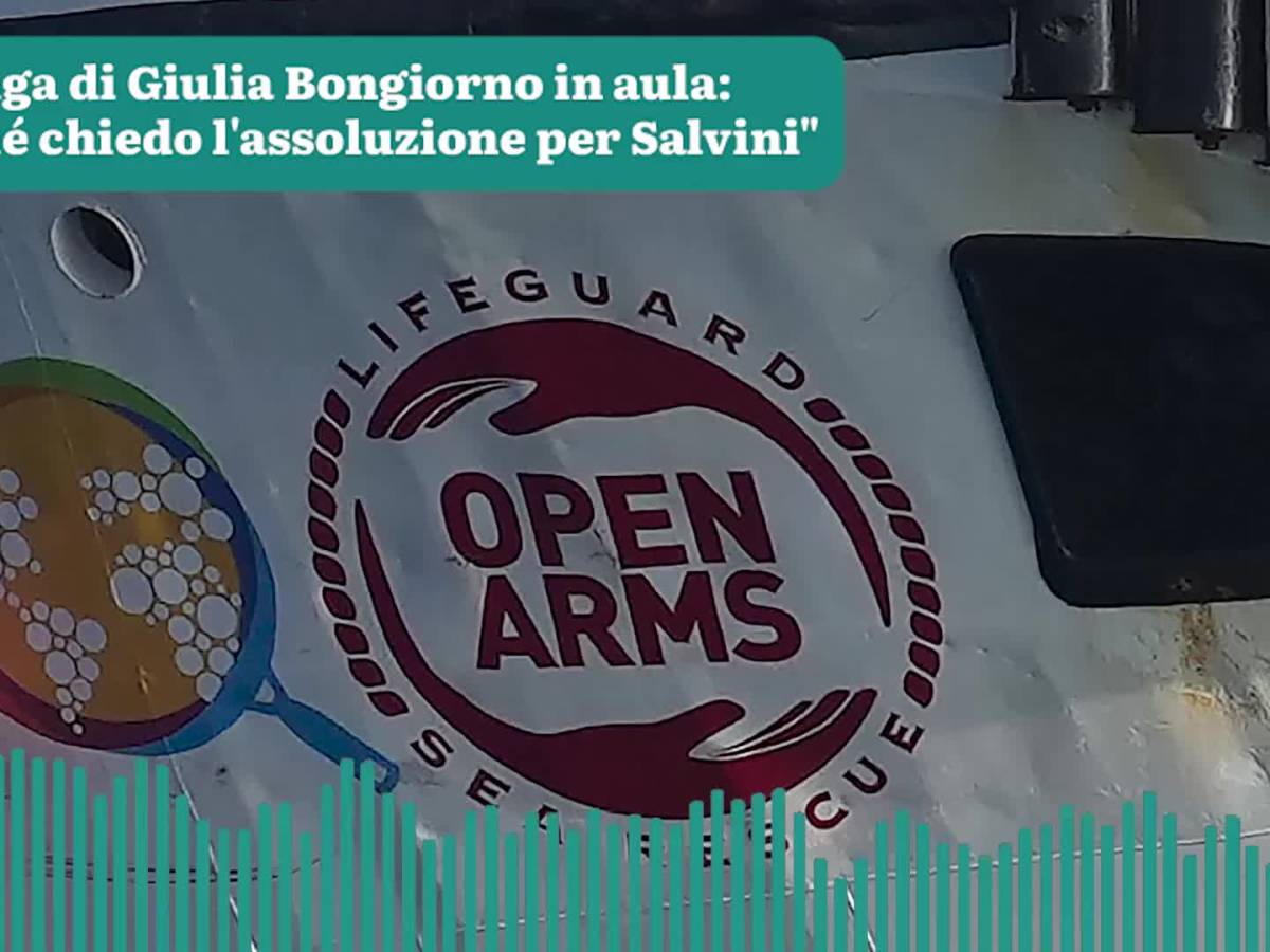 “Ecco perché il fatto non sussiste”: l’arringa di Bongiorno sul caso Open Arms