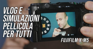 Fujifilm X-M5: Vlog e simulazioni pellicola per tutti