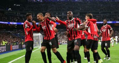 Champions League: Impresa Milan, domina al Bernabeu e batte 3-1 il Real