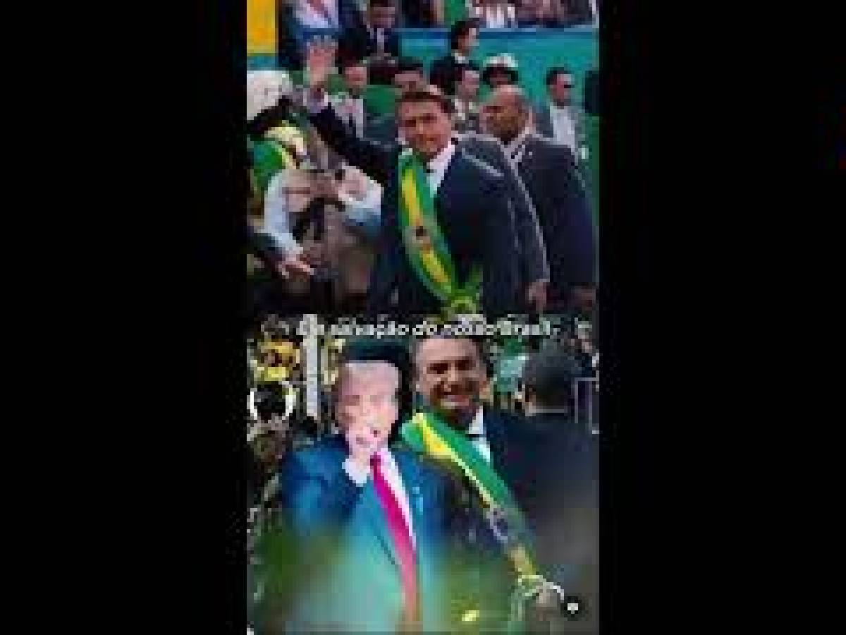 Bolsonaro celebra la vittoria di Trump con il suo balletto iconico