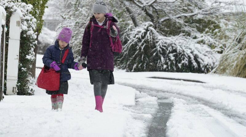 Il Regno Unito deve aspettarsi una “neve dirompente”: l’allerta riguarda gran parte del paese