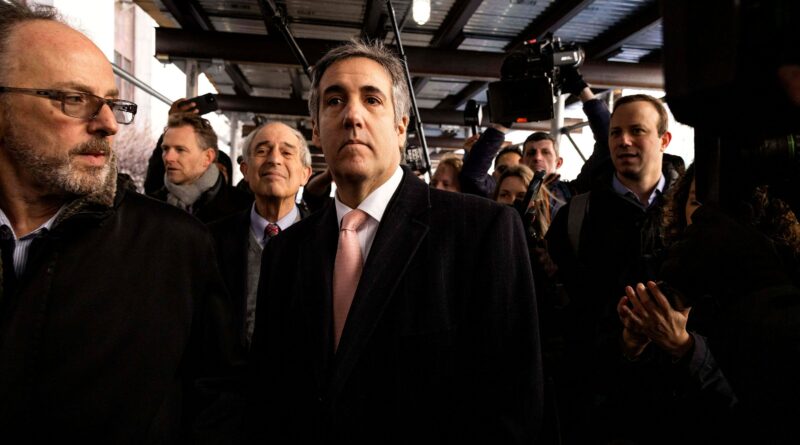 Michael Cohen, il testimone chiave dell’accusa, chiede l’archiviazione del processo penale di Trump