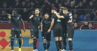 Europa League: tris della Lazio all’Ajax, i biancocelesti padroni in Europa