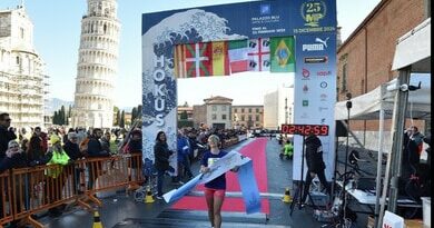 Festa XXV Maratona di Pisa, vincono Luca Parisi e l’ungherese Tunde Szabo