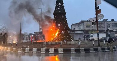 Siria, miliziani bruciano un albero di Natale. Esplodono le proteste dei cristiani