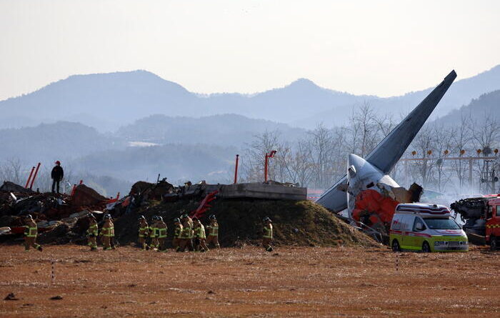 Aereo con 181 persone a bordo si schianta in Corea del Sud, almeno 62 i morti