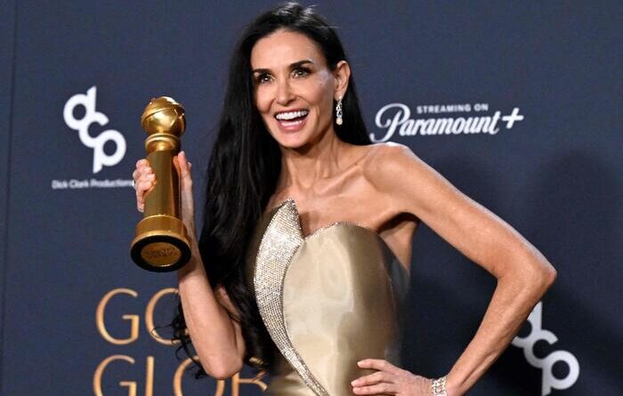 La rivincita di Demi Moore ai Golden Globes