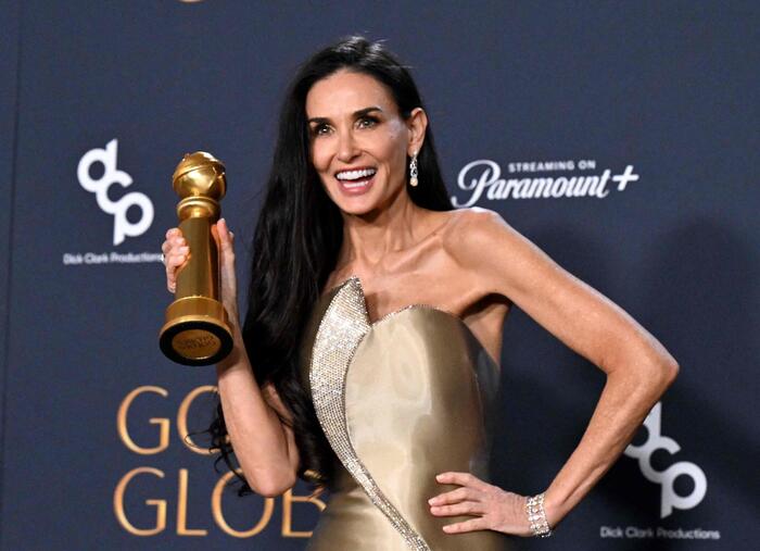 La rivincita di Demi Moore ai Golden Globes