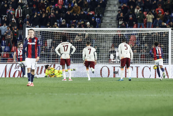 Serie A, Bologna-Roma 2-2