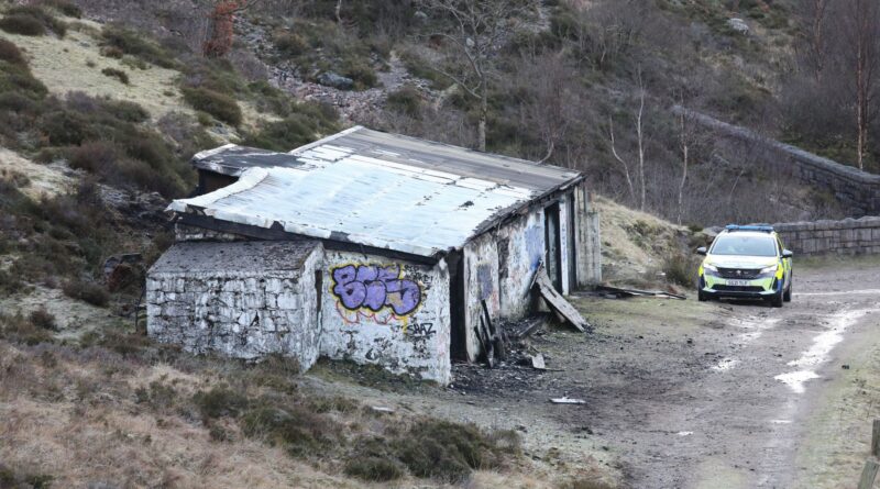 L’ex proprietà di Jimmy Savile in montagna danneggiata da un incendio