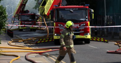 Incendio in un hotel di lusso a Londra, oltre 100 evacuati