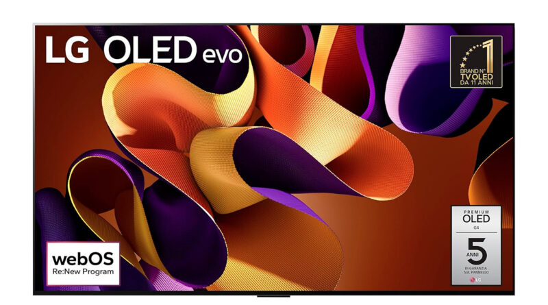 Tutti i TV in offerta su Amazon: dagli LG OLED serie G4 e G4S ad un UHD 55″ da soli 329€, passando per i QLED