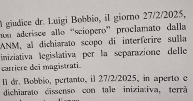 Luigi Bobbio, giudice civile del tribunale di Nocera Inferiore, dopo aver ricoperto ruoli pubblici..