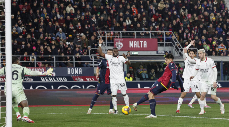 Serie A: Bologna-Milan 2-1