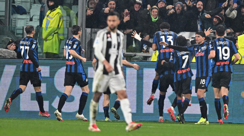 Serie A: Juventus-Atalanta 0-4, la Dea resta in scia di Inter e Napoli