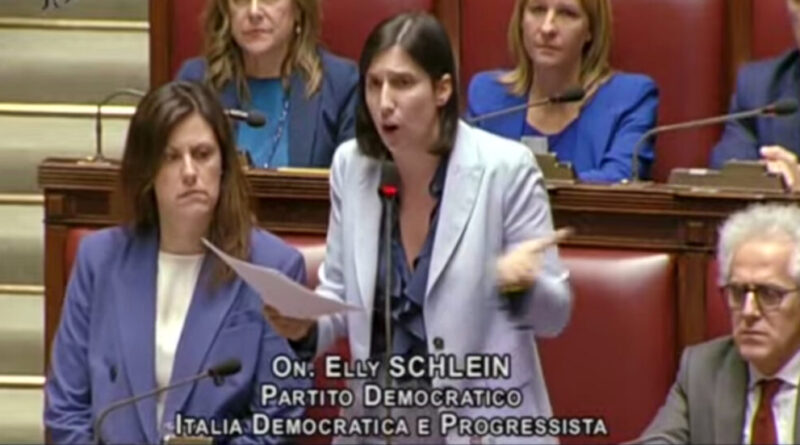 Schlein a Meloni: “La Lega l’ha commissariata, non ha il mandato per il Consiglio Ue. Riarmo europeo? Il piano va cambiato radicalmente”